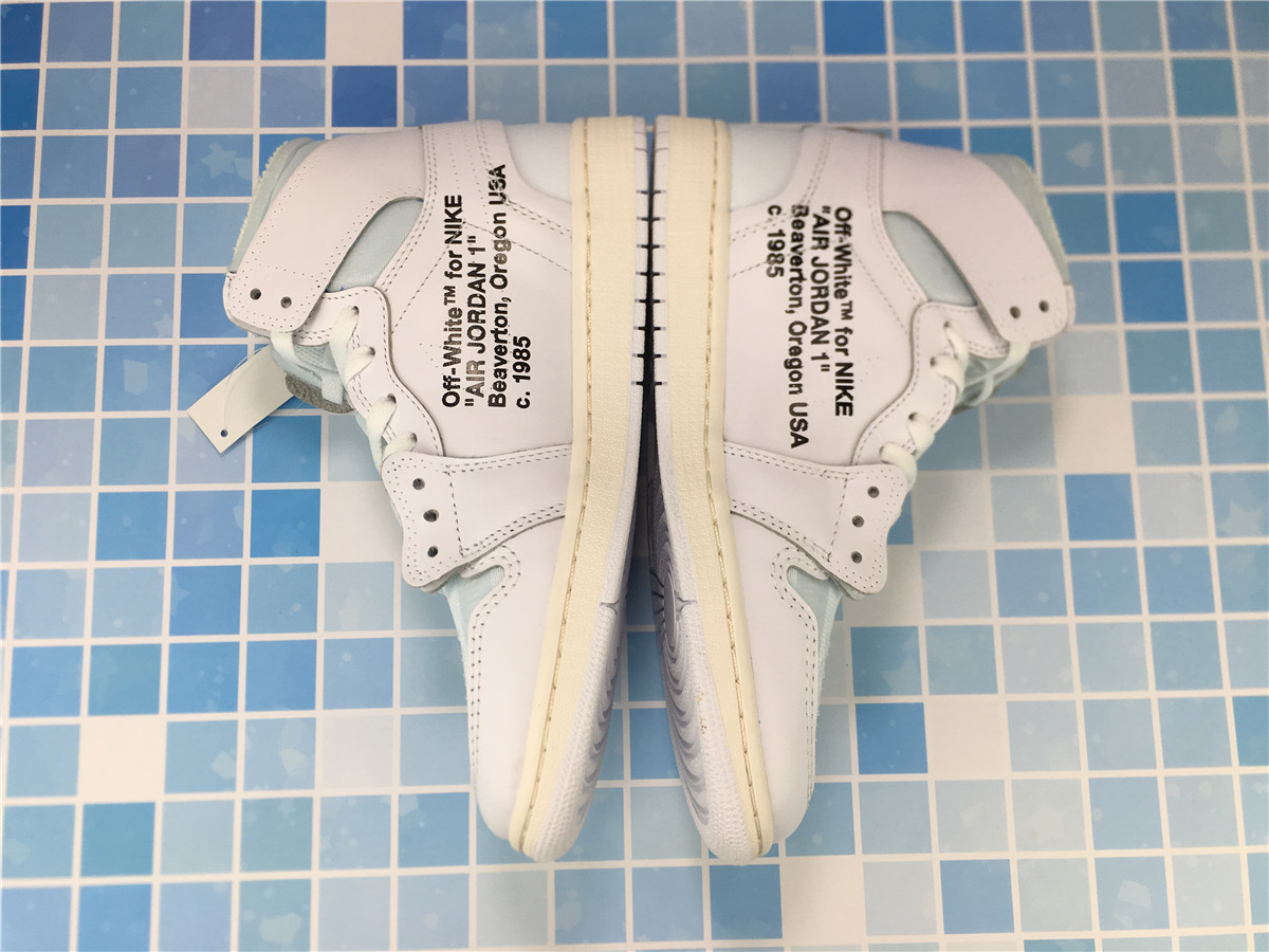 OG Batch Off-White Air Jordan 1 White AQ0818-100